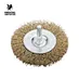 50x6x10MM Shaft Wheel Brush Wire Cleaning Brush